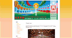 Desktop Screenshot of 15thanniversary.aaawashington.org